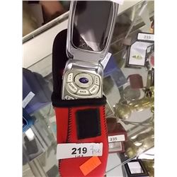 SAMSUNG FLIP PHONE - NO CHARGER  - WORKING