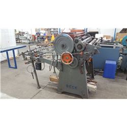 Beck machine cutter