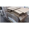 Image 1 : Skid of cardboard boxes