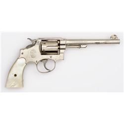 **Smith and Wesson Police Model Nickel Revolver
