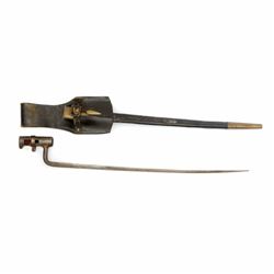 Civil War Re-enactor Bayonet Frog and Scabbard
