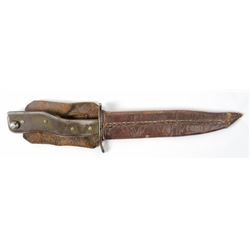 German Ersatz Crank Handle Bayonet with Scabbard