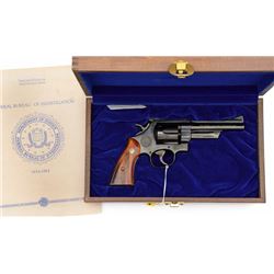 *Smith & Wesson Cased FBI 50th Anniversiary Model 27 Revolver
