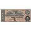 Image 1 : 1864 $5 The Confederate States of America Note