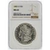Image 1 : 1883-O $1 Morgan Silver Dollar NGC Graded MS63