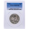 Image 1 : 1954 Franklin Half Dollar Coin PCGS MS65FBL