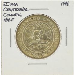 1946 Iowa Centennial Commemorative Half Dollar Coin