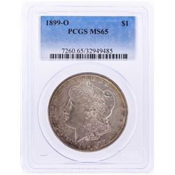 1899-O $1 Morgan Silver Dollar Coin PCGS MS65