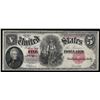 Image 1 : 1907 $5 Woodchopper Legal Tender Note
