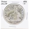 Image 1 : 1876-S $1 Silver Trade Dollar Coin
