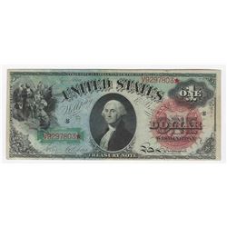 1869 $1 Rainbow Large Size Legal Tender Note