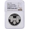 Image 1 : 2011-P $1 Medal of Honor Silver Coin NGC PF70 Ultra Cameo