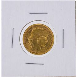 1905 20 Franc French Gold Rooster Coin