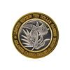 Image 2 : .999 Silver Atlantis Casino Resort Reno, NV $10 Casino Gaming Token Limited Edit