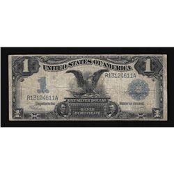 1899 $1 Black Eagle Silver Certificate Note
