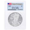 Image 1 : 2009 $1 American Silver Eagle Coin PCGS Graded MS69