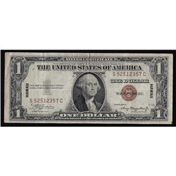 1935A $1 Hawaii Silver Certificate Note