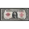 Image 1 : 1923 $1 Legal Tender Note Red Seal US Currency