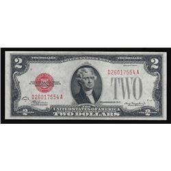 1928-D $2 Red Seal Legal Tender Bank Note