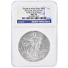 Image 1 : 2012-W $1 American Silver Eagle Coin NGC Graded MS70