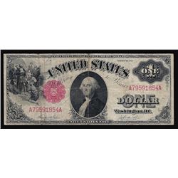 1917 $1 Large Series United States Legal Tender Note US Currency