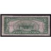 Image 2 : 1934A $5 Hawaii Federal Reserve Note