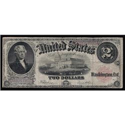 1917 $2 Large Size Legal Tender Note