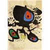 Image 1 : JOAN MIRO (Spanish. 1893-1983), "Poster for the Exhibition 'Homage to Miro' ". Signed in pencil...
