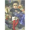 Image 1 : JEAN CALOGERO (Italian. Born 1922), "Child with Carriage". Signed Calogero l/l., Oil on Canva...