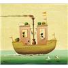 Image 1 : ORVILE BULMAN (American. 20th Century), "Sieste". Signed Bulman l/l. Also signed, dated 1958 an...