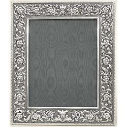 BUCCELLATI STERLING SILVER PHOTOGRAPH FRAME, Italian. Of rectangular shape with a wide border c...