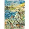 Image 1 : LAZZARO DONATI (Italian. Born 1926), "Porto Azzurro". Signed Donati l/l. Also signed, dated 196...