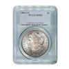 Image 1 : 1882-CC$1MorganSilverDollar-PCGSMS65