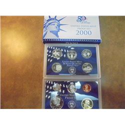 2000 US PROOF SET (WITH BOX)