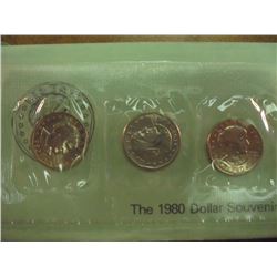 1980 P/D/S SBA DOLLAR SOUVENIR SET