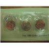 Image 2 : 1980 P/D/S SBA DOLLAR SOUVENIR SET