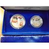 Image 1 : 1986-S STATUE OF LIBERTY 2 COIN PROOF SET