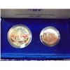 Image 2 : 1986-S STATUE OF LIBERTY 2 COIN PROOF SET