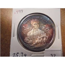 25.7 GRAM .999 FINE SILVER ROUND HISTORY OF THE