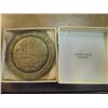 Image 2 : 1964-65  NEW YORKS WORLD FAIR 2 1/2" BRONZE MEDAL