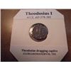 Image 2 : 379-395 A.D. THEODOSIUS I ANCIENT COIN