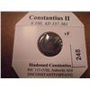 Image 1 : 337-361 A.D. CONSTANTIUS II ANCIENT COIN VF
