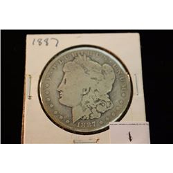 1887 MORGAN SILVER DOLLAR