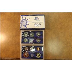 2002 US PROOF SET (WITH BOX)