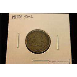 1858 (SMALL LETTER) FLYING EAGLE CENT