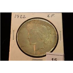 1922 PEACE SILVER DOLLAR