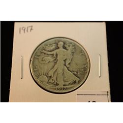 1917 WALKING LIBERTY HALF DOLLAR
