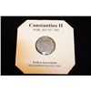 Image 4 : 337-361 A.D. CONSTANTIUS II ANCIENT COIN (FINE)