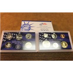 2005 US PROOF SET (WITH BOX)