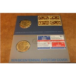 1972 & 1974 US BICENTENNIAL 1ST DAY COVERS